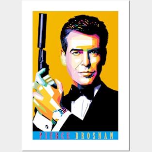 Pierce Brosnan Posters and Art